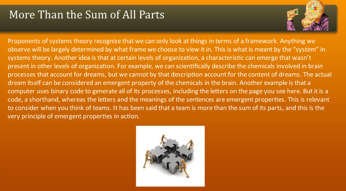 More Than the Sum of All Parts FreshSkills